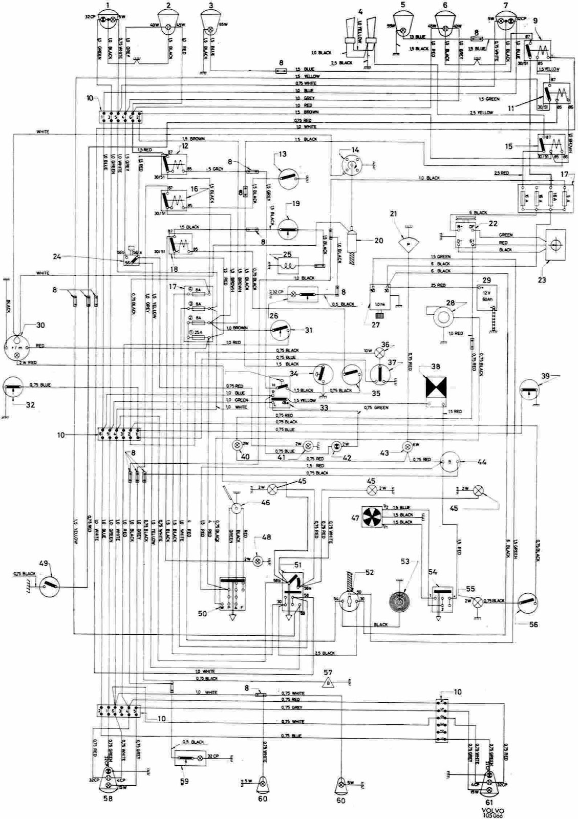 Volvo Relay Diagram 1994 940 Volvo Free Engine Image For User Manual